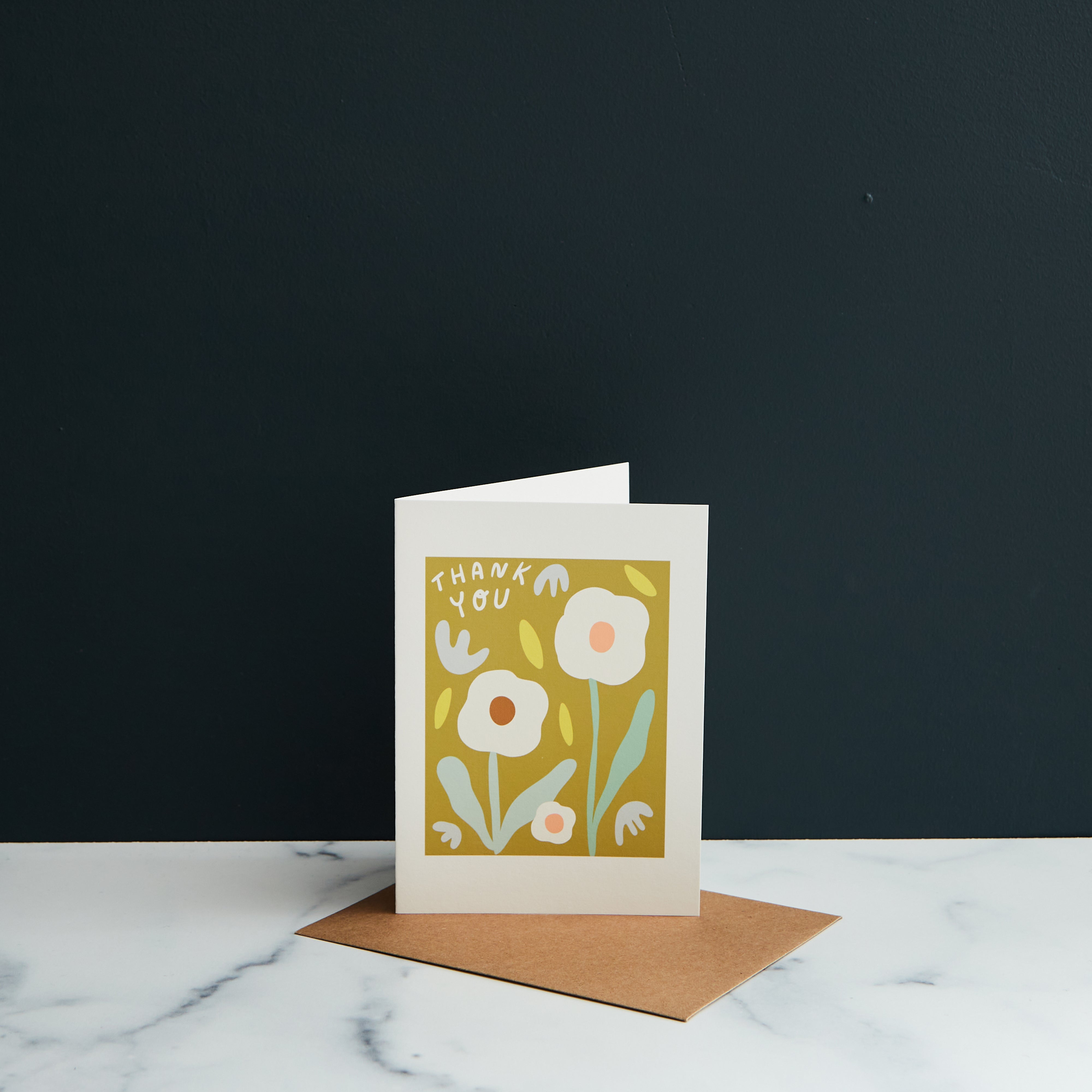 Thank You Flowers Card
