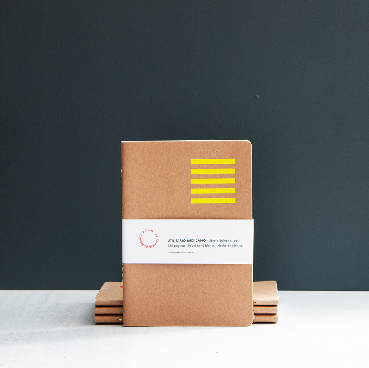 A5 STITCHED NOTEBOOK / STRIPES