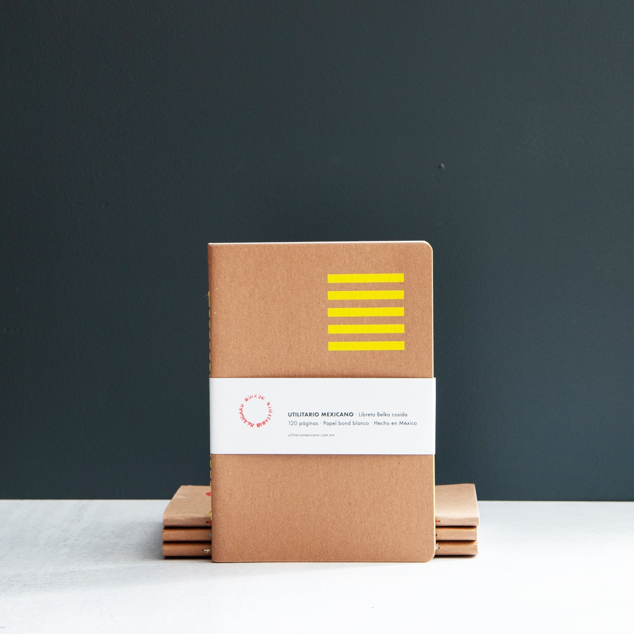 A5 STITCHED NOTEBOOK / STRIPES