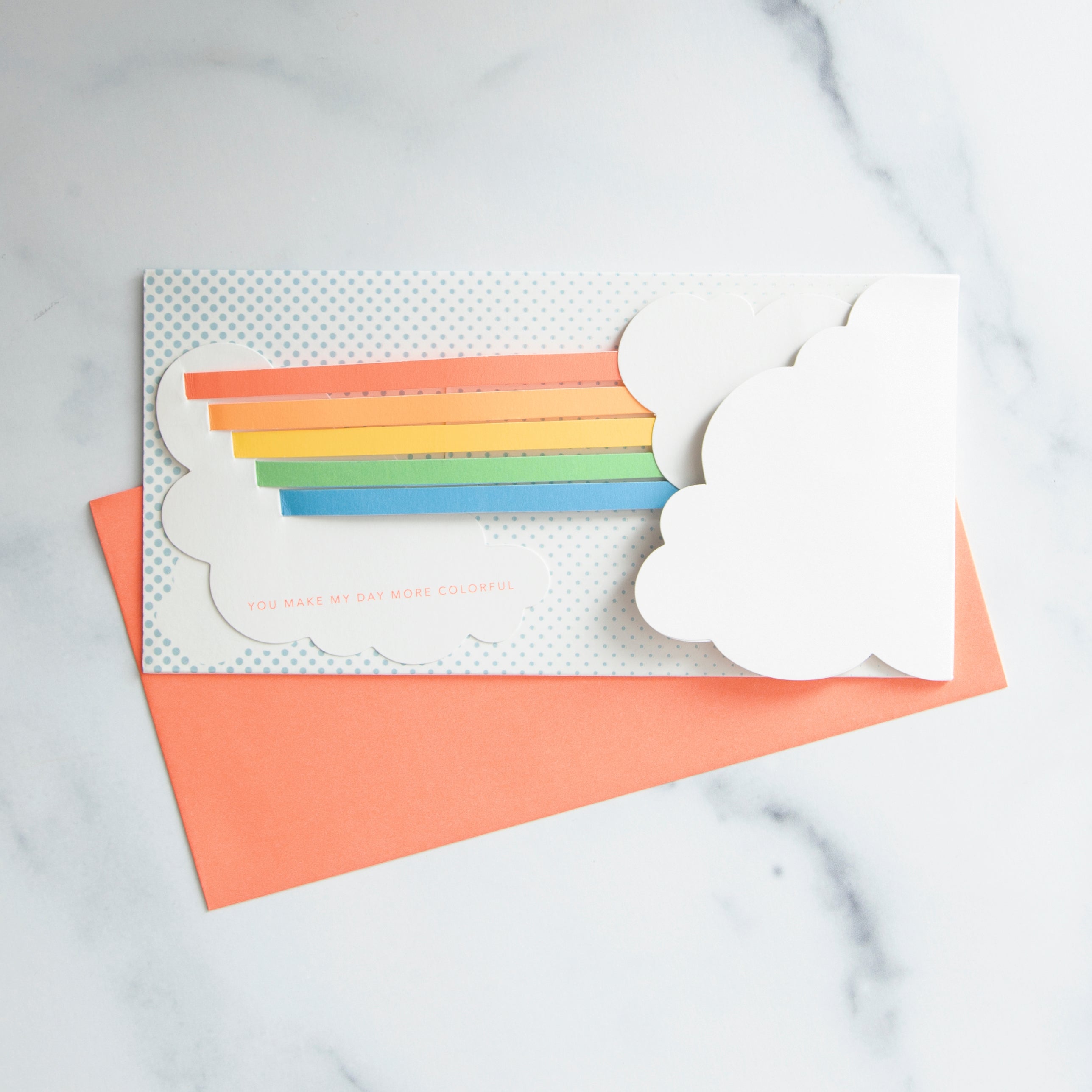 Rainbow Pop-Up Card