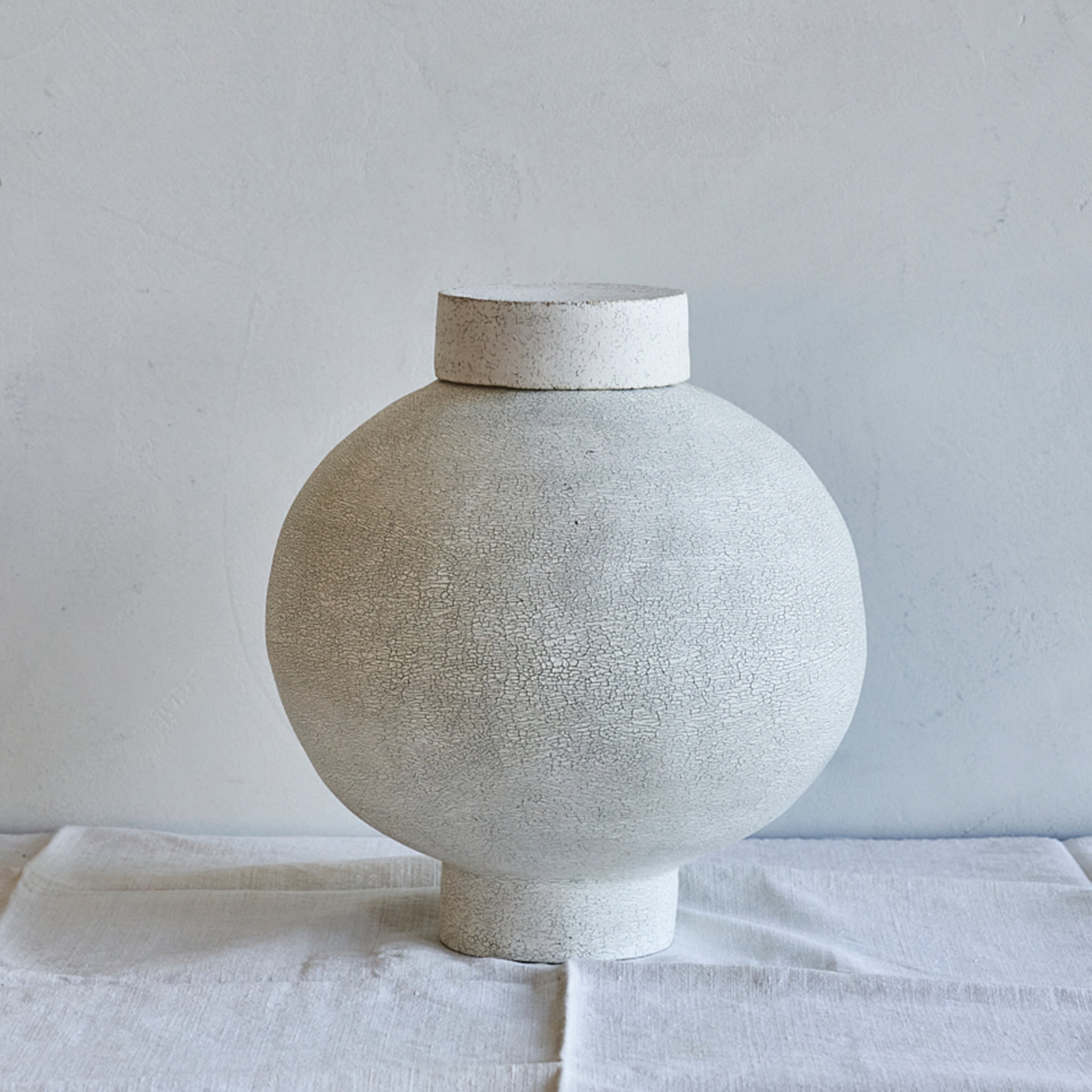 Moon Jar Crackle