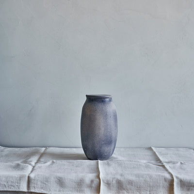 Tall Rounded Ceramic Vessel