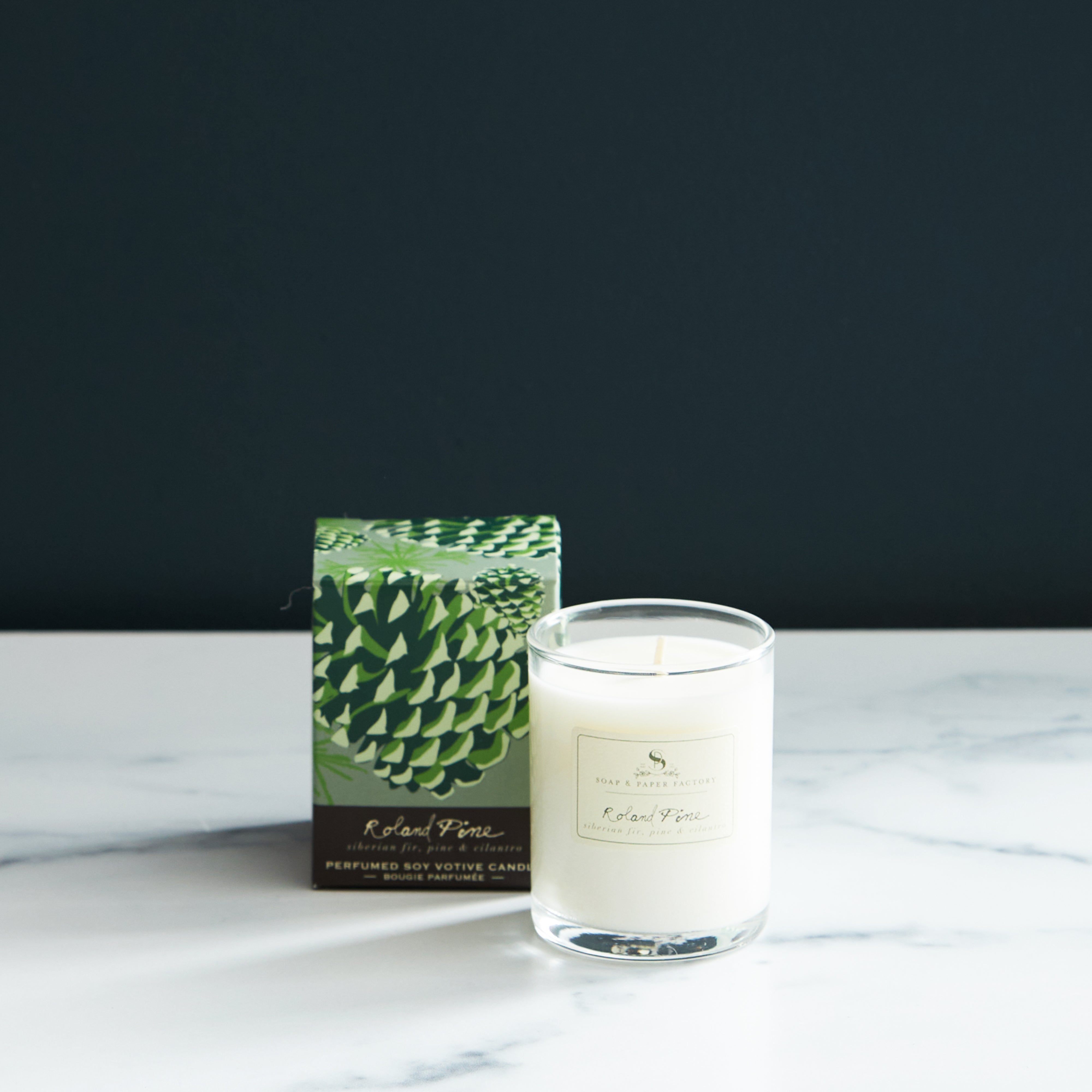 Soap & Paper Soy Roland Pine Candle - 2.4oz